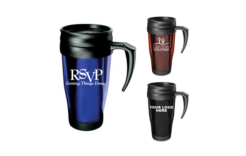 15 oz. Translucent Travel Mug w/ Handle 15 oz. Translucent Travel Mug w/ Handle
